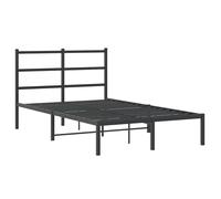 Metal Bed Frame Home Bedroom Bed Base Mattress Foundation Bedstead vidaXL