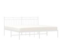 Metal Bed Frame Home Bedroom Bed Base Mattress Foundation Bedstead vidaXL
