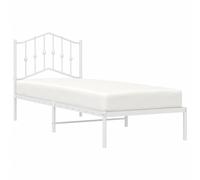 Metal Bed Frame Home Bedroom Bed Base Mattress Foundation Bedstead vidaXL