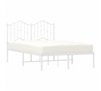 Metal Bed Frame Home Bedroom Bed Base Mattress Foundation Bedstead vidaXL