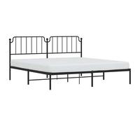 Metal Bed Frame Home Bedroom Bed Base Mattress Foundation Bedstead vidaXL