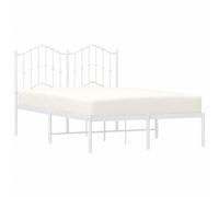 Metal Bed Frame Home Bedroom Bed Base Mattress Foundation Bedstead vidaXL