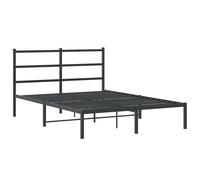 Metal Bed Frame Home Bedroom Bed Base Mattress Foundation Bedstead vidaXL