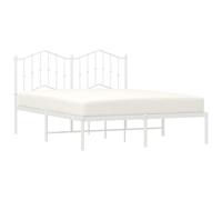 Metal Bed Frame Home Bedroom Bed Base Mattress Foundation Bedstead vidaXL