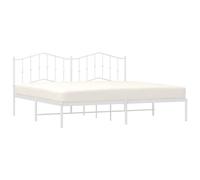 Metal Bed Frame Home Bedroom Bed Base Mattress Foundation Bedstead vidaXL