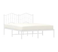 Metal Bed Frame Home Bedroom Bed Base Mattress Foundation Bedstead vidaXL