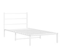 Metal Bed Frame Home Bedroom Bed Base Mattress Foundation Bedstead vidaXL
