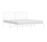 Metal Bed Frame Home Bedroom Bed Base Mattress Foundation Bedstead vidaXL