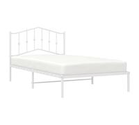 Metal Bed Frame Home Bedroom Bed Base Mattress Foundation Bedstead vidaXL