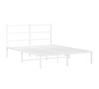 Metal Bed Frame Home Bedroom Bed Base Mattress Foundation Bedstead vidaXL