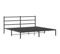 Metal Bed Frame Home Bedroom Bed Base Mattress Foundation Bedstead vidaXL