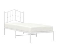 Metal Bed Frame Home Bedroom Bed Base Mattress Foundation Bedstead vidaXL