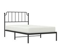 Metal Bed Frame Home Bedroom Bed Base Mattress Foundation Bedstead vidaXL
