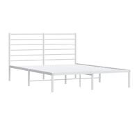 Metal Bed Frame with Headboard Bed Base Mattress Foundation Bedstead vidaXL