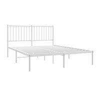 Metal Bed Frame with Headboard Bedroom Metal Platform Bed Base Bedstead vidaXL B, C, D, E, F, G]