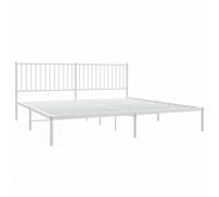 Metal Bed Frame with Headboard Bedroom Metal Platform Bed Base Bedstead vidaXL [EEK: A, B, C, D, E, F, G]