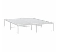 Metal Bed Frame with Headboard Bedroom Metal Platform Bed Base Bedstead vidaXL [EEK: A, B, C, D, E, F, G]