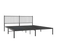 Metal Bed Frame with Headboard Bedroom Metal Platform Bed Base Bedstead vidaXL [EEK: A, B, C, D, E, F, G]