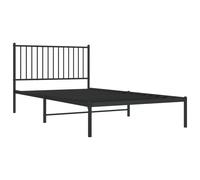 Metal Bed Frame with Headboard Bedroom Metal Platform Bed Base Bedstead vidaXL [EEK: A, B, C, D, E, F, G]