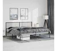 Metal Bed Frame Without Mattress 80X200Cm