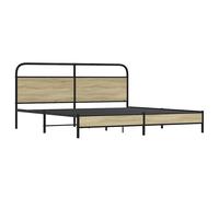 Metal Bed Frame without Mattress Bed Base Bedstead Mattress Foundation vidaXL