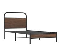 Metal Bed Frame without Mattress Bed Base Bedstead Mattress Foundation vidaXL