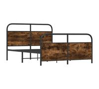 Metal Bed Frame without Mattress Bed Base Bedstead Mattress Foundation vidaXL