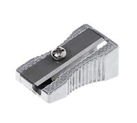 Metal Bevelled Single Hole Pencil Sharpener School Office Sharpener Stationery Quilting Rulers 8.5
