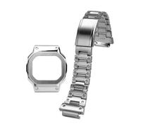 Metal Bezel Bracelet Case Kit Compatible With Casio DW-H5600 | Stainless Steel Silver/Gold/Black Upgrade Accessories Refit Parts