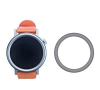 Metal Bezel for CMF BY NOTHING Watch Pro 2 Smartwatch Stainless Steel Frame Cover Ring Case Replacement Circle Sleeve Hard Bezel for CMF Watch Pro 2 Accessories (Dark Gray)