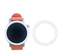 Metal Bezel for CMF BY NOTHING Watch Pro 2 Smartwatch Stainless Steel Frame Cover Ring Case Replacement Circle Sleeve Hard Bezel for CMF Watch Pro 2 Accessories (Silver)