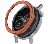 Metal Bezel for Nothing CMF Watch Pro 2,Bezel Case Solid Color Replacement Hard Case,Anti-scratch and Anti-drop Flat Watch Protection Case (Orange)