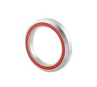 Metal Bicycle Headset Bearings 38mm 39mm 41mm 41.8mm 46.9mm 52mm Compatible With Road Bikes Mountain Bikes Smooth Rotation Steering System Components Silver(41. 8MM)