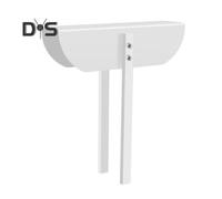 Metal Bifold Door Lock Durable Construction Rustproof Corrosion Resistant Installation-Free Child-Proof Cabinet Lock