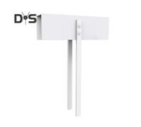 Metal Bifold Door Lock Rustproof Corrosion Resistant Installation-Free Child Safety Wardrobe Cabinet Door Lock Accessories