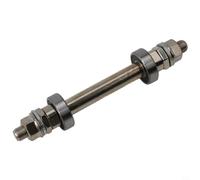 Metal Bike Axle Replacement, Bicycle Hub Repair Parts, Solid Shaft For Shift(Front)