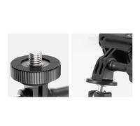 Metal Bike Mount Holder Adjustable Angle Secure Locking For Insta360 X5 Camera Cycling Riding Adventure Recording Accessory