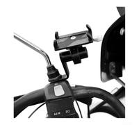 Metal Bike Phone Mount Holder 360 Rotatable Shockproof | Internal metal arms, 360-degree rotation, shock-absorbing EVA, fits 4.7-6.8 inch phones, one-hand lock