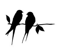 Metal Bird Decor - Wrought Iron Black Hummingbird, Outdoor Wall Silhouettee | Decorative Nature Inspired Garden Ornament, Durablee Metal Bird Artwork with Elegant Design for Patio Lawn Yard Home