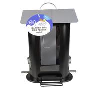 Metal bird feeder for seeds 2 sides Duvoplus Silo