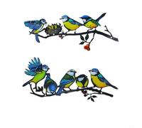 Metal Bird Wall Art Hummingbird Silhouette Rustic Garden Iron