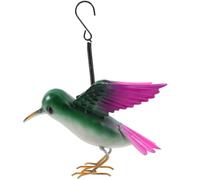 Metal Bird Wind Chime Pendant Iron Garden Ornament Outdoor Decor