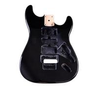 Metal Black Electric Guitar Body Guitar Body Double Rocking Guitar Modified Musical Instrument DIY Accessories