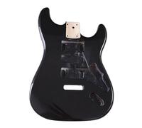 Metal Black Electric Guitar Body Guitar Body Single Rocking Guitar Modified Instrument DIY Electric Guitar Accessories