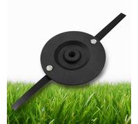 Metal Blade Set for Einhell Cordless Grass Trimmer, yisight 2 Pieces Grass Trimmer Replacement Blade, Includes Cutting Disc & Screws, Grass Trimmer Knife, for Einhell Grass Trimmer