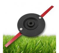 Metal Blade Set for Einhell Cordless Grass Trimmer, yisight 2 Pieces Grass Trimmer Replacement Blade, Includes Cutting Disc & Screws, Grass Trimmer Knife, for Einhell Grass Trimmer