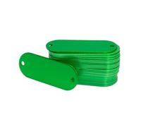 Metal Blanks Ticket with Finish Stainless Steel Texture Suitable for Warehouse Organization and Branding Needs Engraved Metal Tags Outdoor Equipment Labels Warehouse Labeling Tags