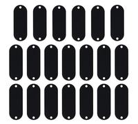 Metal Blanks Ticket with Finish Stainless Steel Texture Suitable for Warehouse Organization and Branding Needs Engraved Metal Tags Outdoor Equipment Labels Warehouse Labeling Tags