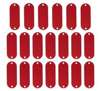 Metal Blanks Ticket with Finish Stainless Steel Texture Suitable for Warehouse Organization and Branding Needs Engraved Metal Tags Outdoor Equipment Labels Warehouse Labeling Tags