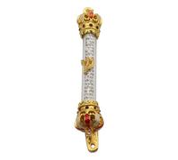 Metal Blessing Mezuzahw Alloy Decor Antique Mezuzah for Door for House Door Style A